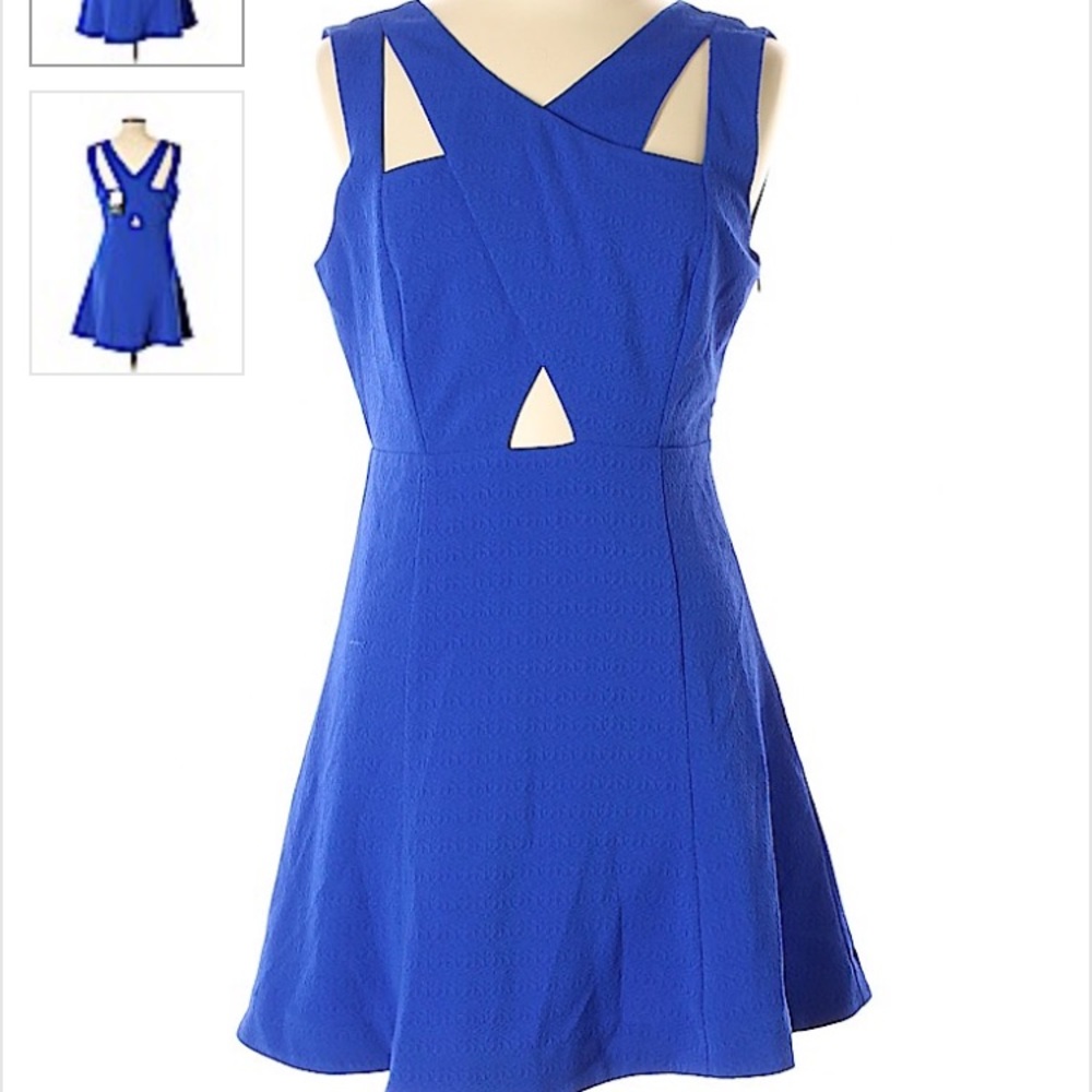 J.O.A. Los Angeles Blue Dress Size S